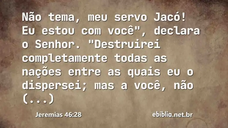 Jeremias 46:28