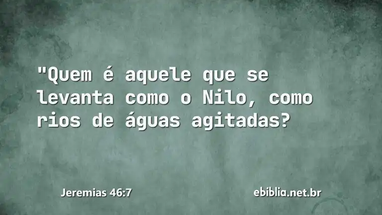 Jeremias 46:7