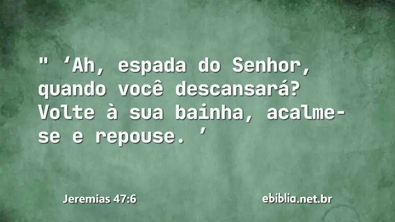 Jeremias 47:6