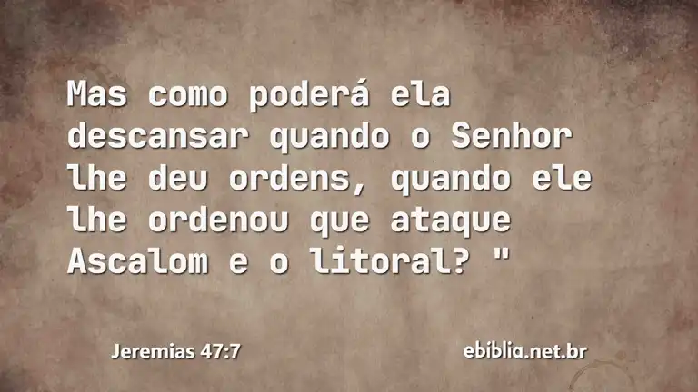 Jeremias 47:7