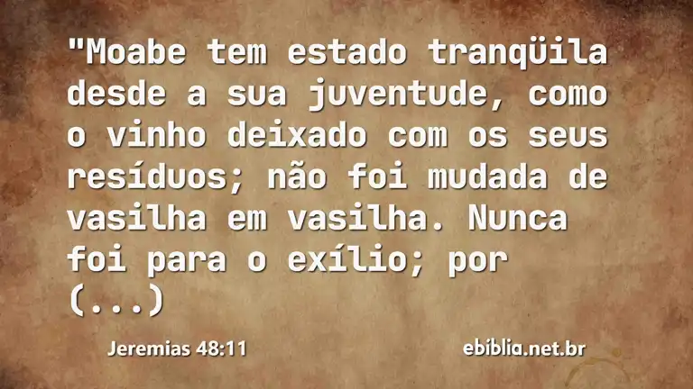 Jeremias 48:11