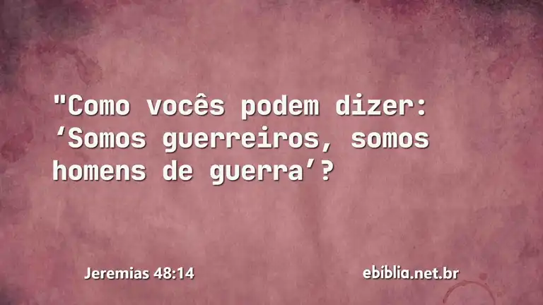 Jeremias 48:14