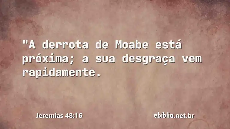 Jeremias 48:16