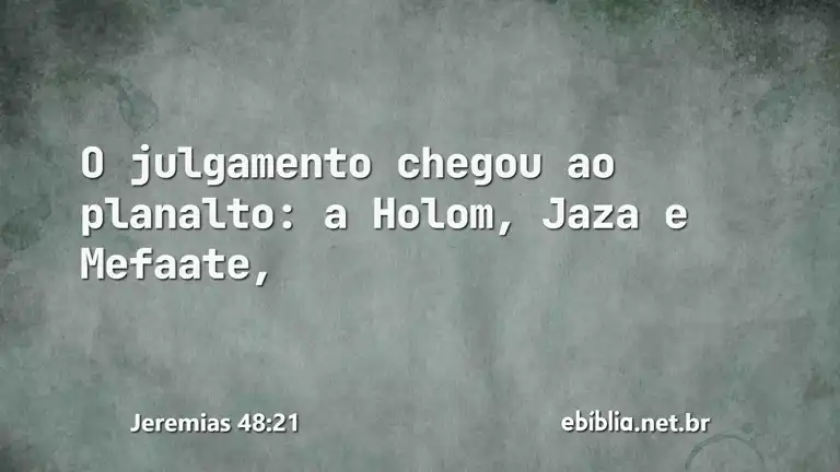 Jeremias 48:21