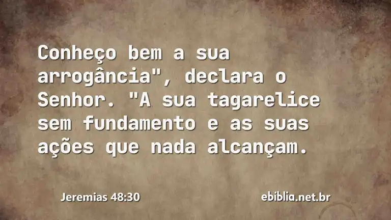 Jeremias 48:30