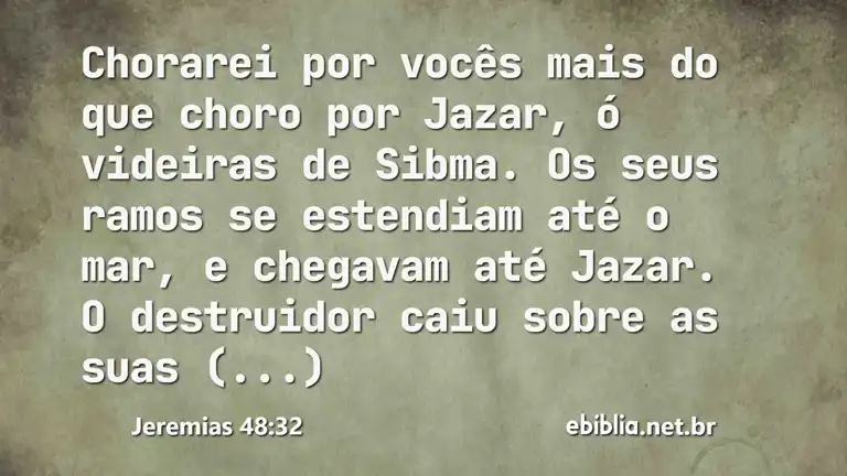 Jeremias 48:32