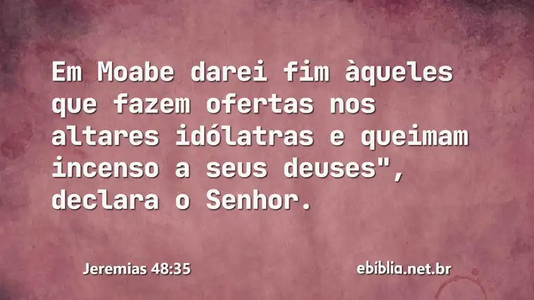 Jeremias 48:35