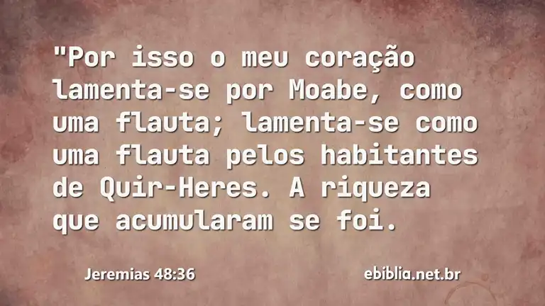 Jeremias 48:36