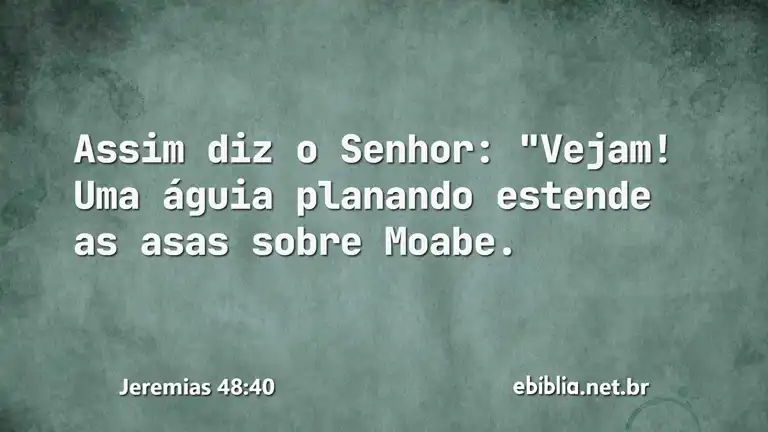 Jeremias 48:40