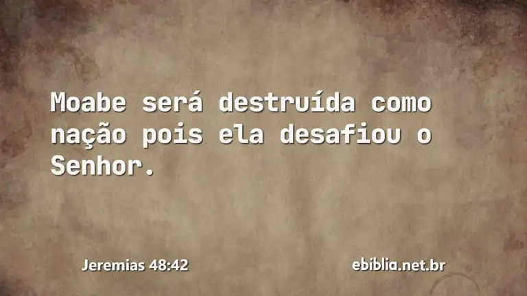 Jeremias 48:42