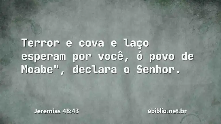 Jeremias 48:43