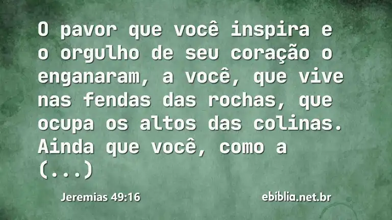 Jeremias 49:16