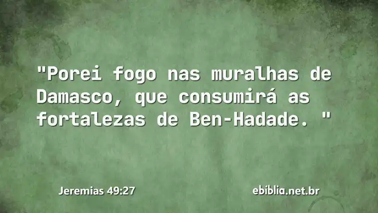 Jeremias 49:27