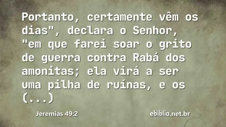 Jeremias 49:2