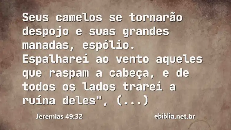 Jeremias 49:32