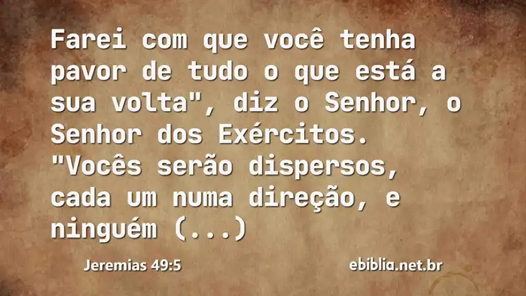 Jeremias 49:5