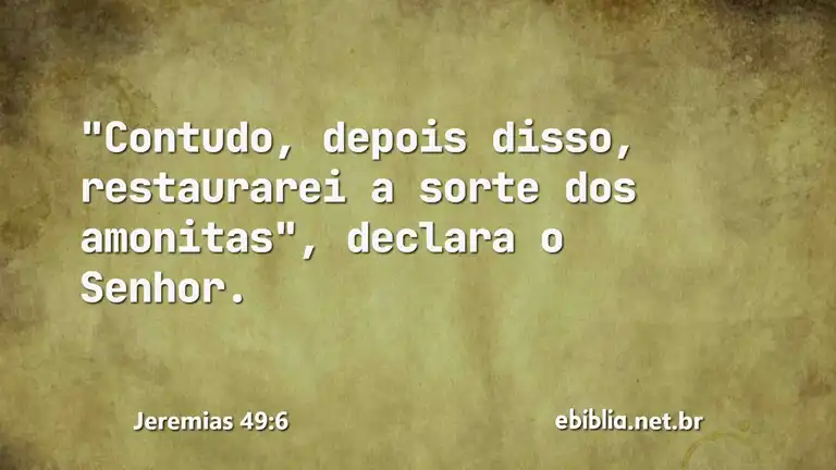 Jeremias 49:6