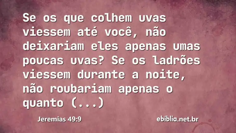 Jeremias 49:9