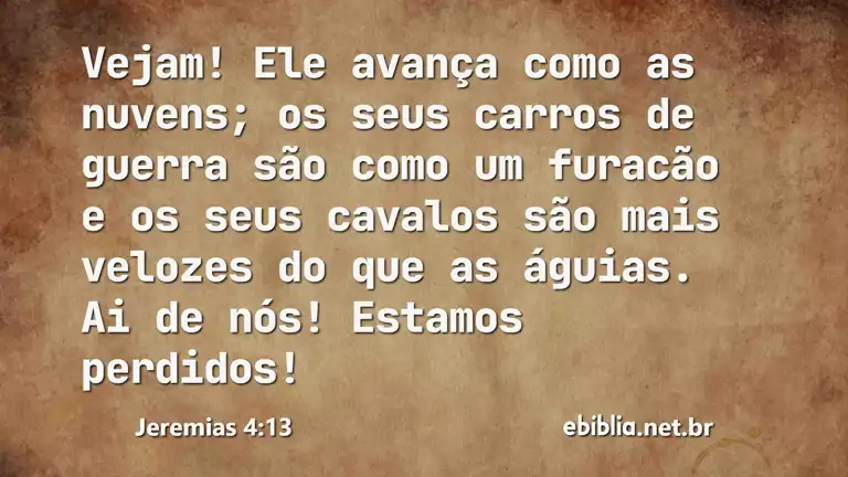 Jeremias 4:13