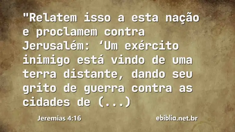 Jeremias 4:16