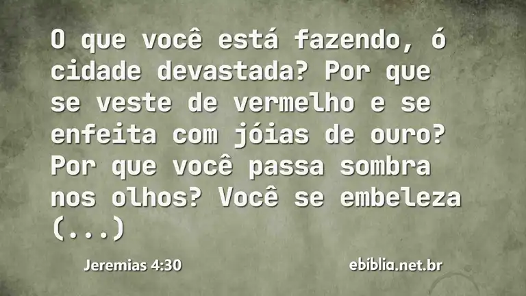 Jeremias 4:30