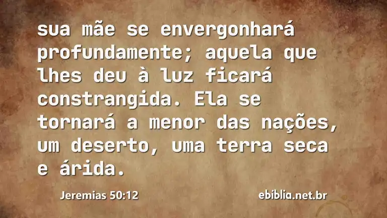 Jeremias 50:12