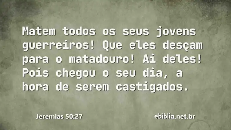 Jeremias 50:27