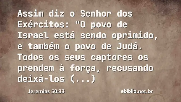 Jeremias 50:33