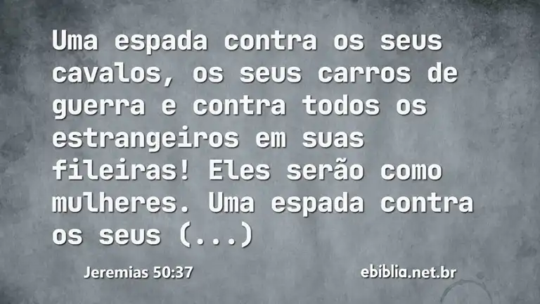 Jeremias 50:37