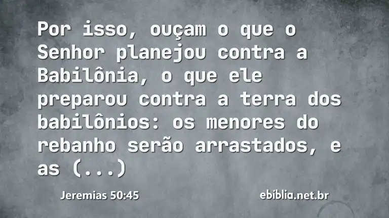 Jeremias 50:45