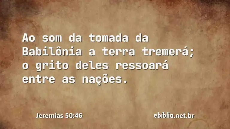 Jeremias 50:46