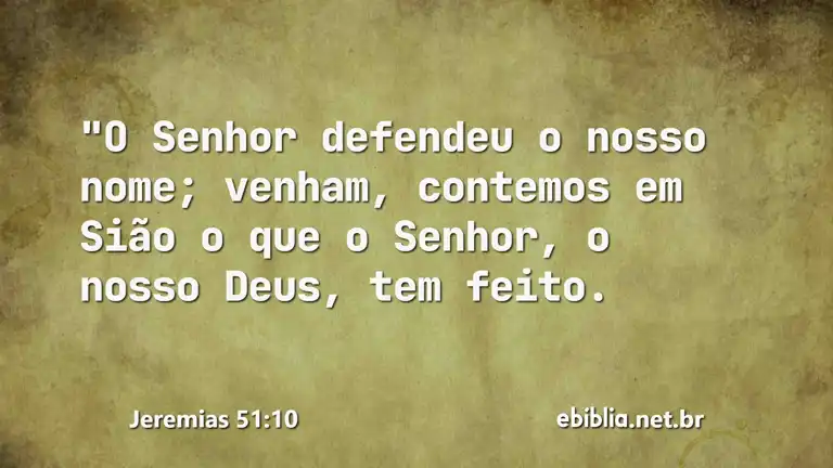 Jeremias 51:10