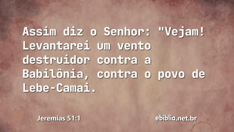 Jeremias 51:1