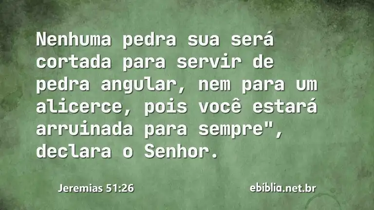 Jeremias 51:26