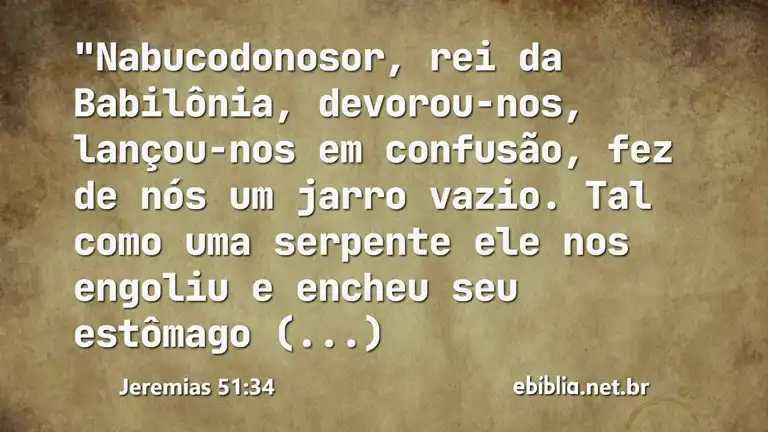 Jeremias 51:34