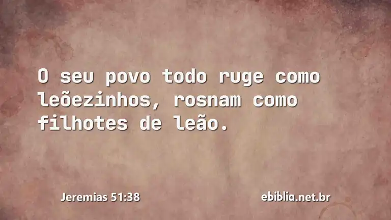 Jeremias 51:38