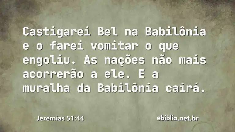 Jeremias 51:44