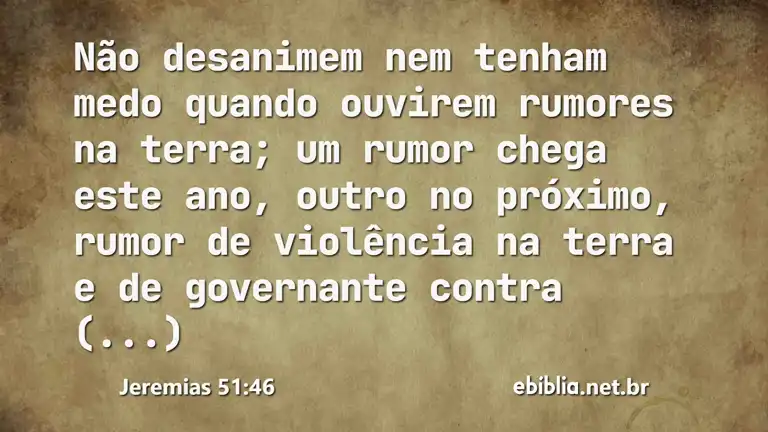 Jeremias 51:46