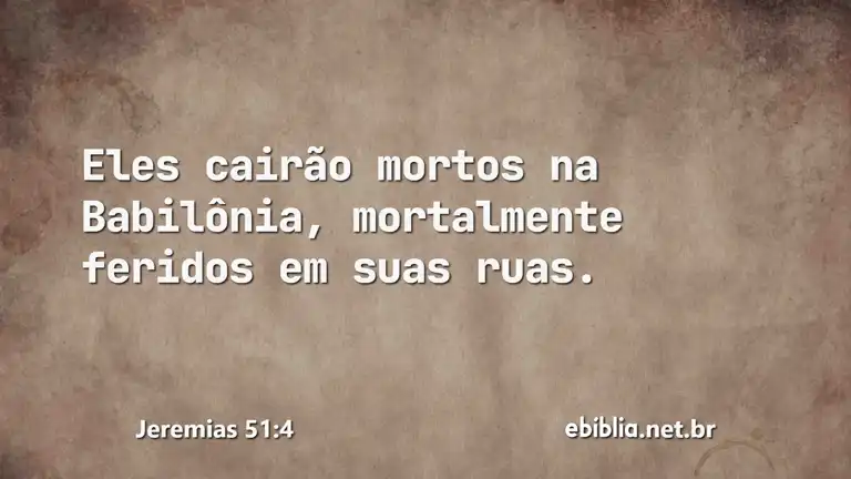 Jeremias 51:4