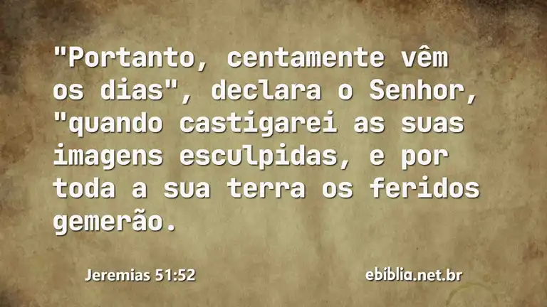 Jeremias 51:52