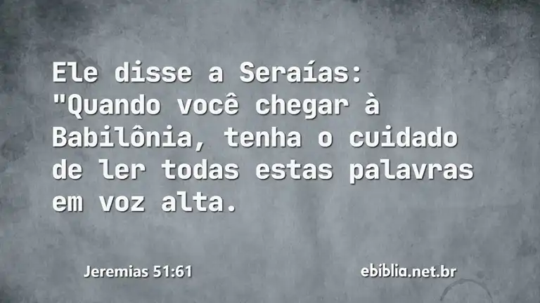 Jeremias 51:61