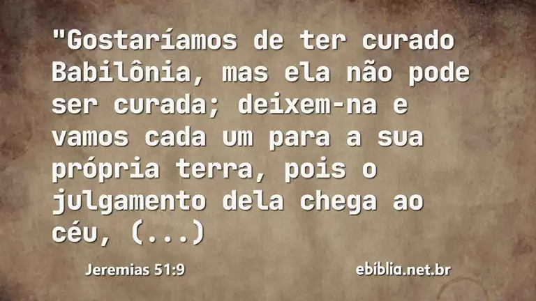 Jeremias 51:9