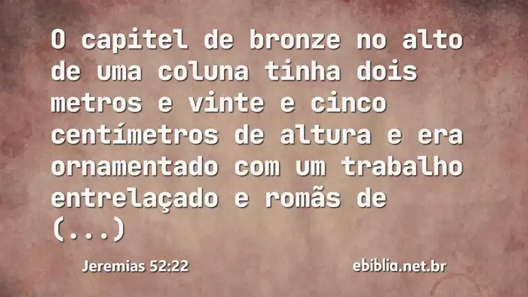 Jeremias 52:22