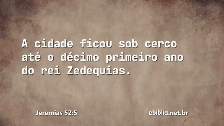 Jeremias 52:5