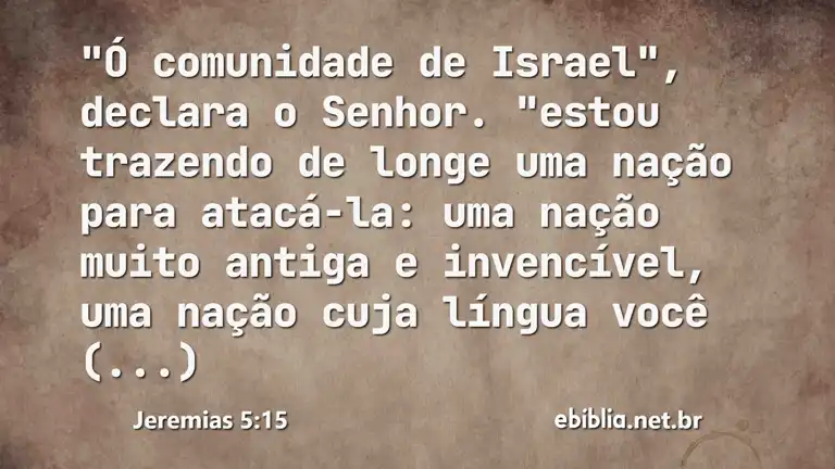 Jeremias 5:15