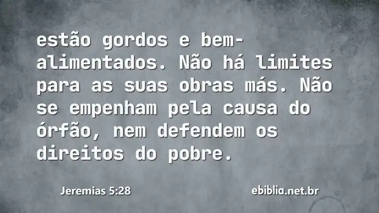 Jeremias 5:28