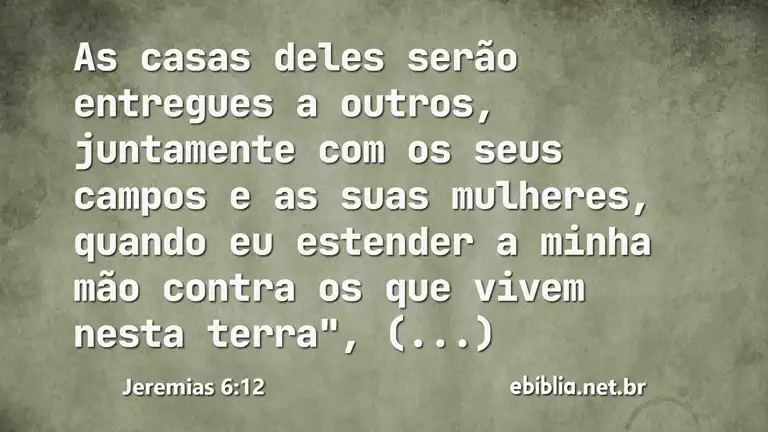 Jeremias 6:12