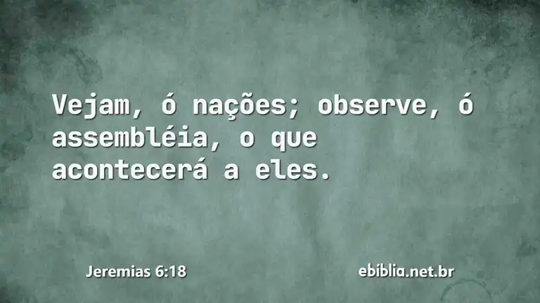 Jeremias 6:18