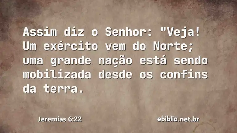 Jeremias 6:22