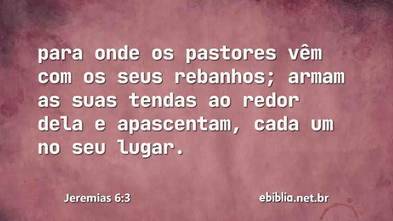 Jeremias 6:3